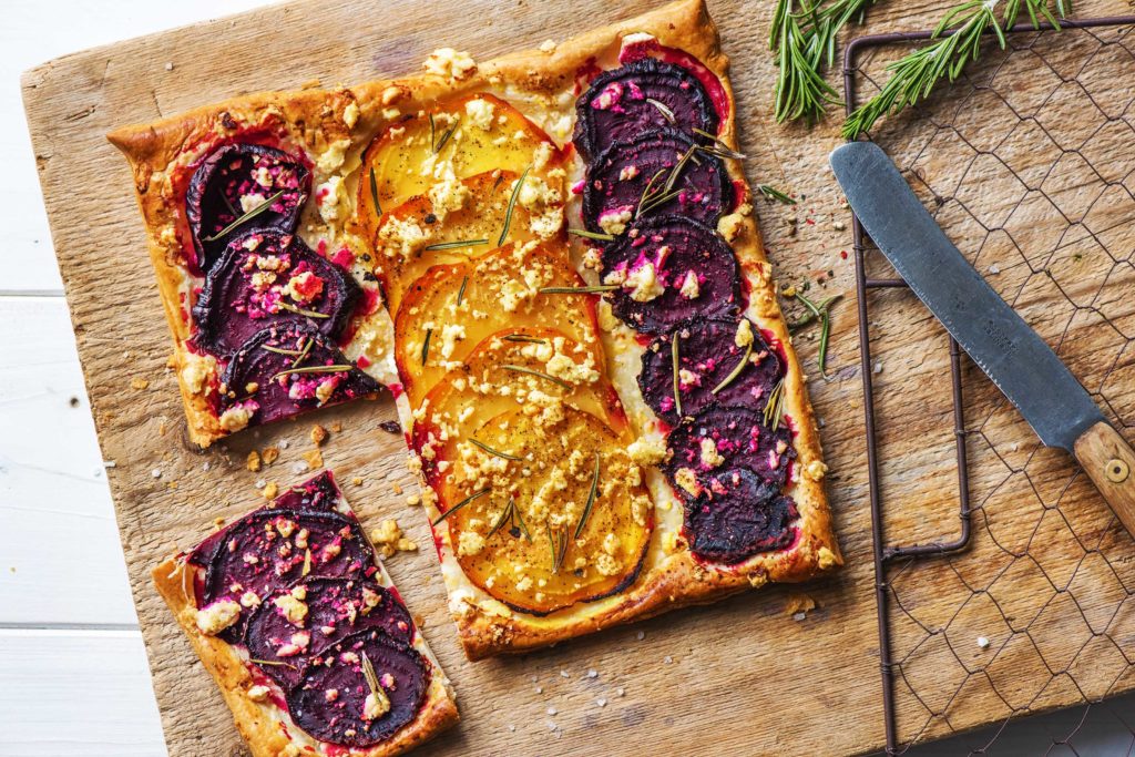 how to cook beets-recipes-beet-goat-cheese-tart-HelloFresh