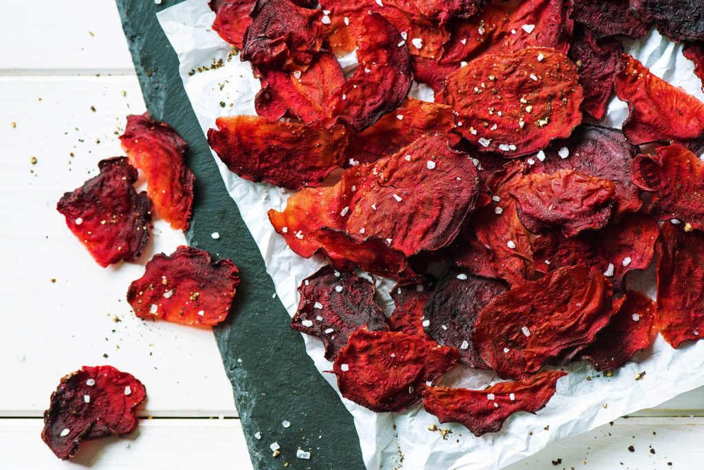 how to cook beets-recipes-roasted-beet-chips-HelloFresh