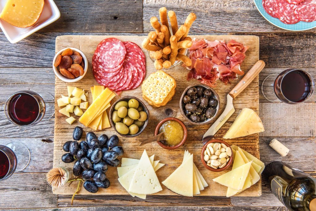 appetizers for a crowd-cheese-platter-HelloFresh