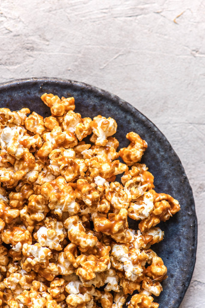 flavored popcorn-salted-caramel-HelloFresh-recipe