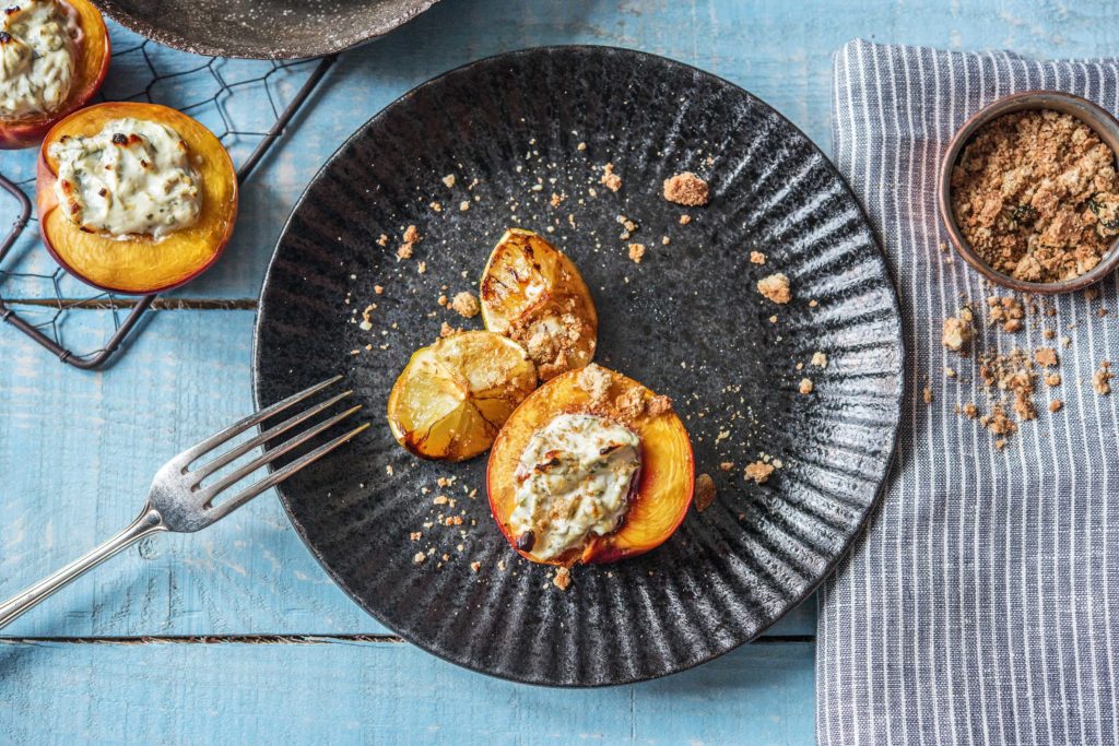 how to grill-peaches-fruit-recipes-HelloFresh
