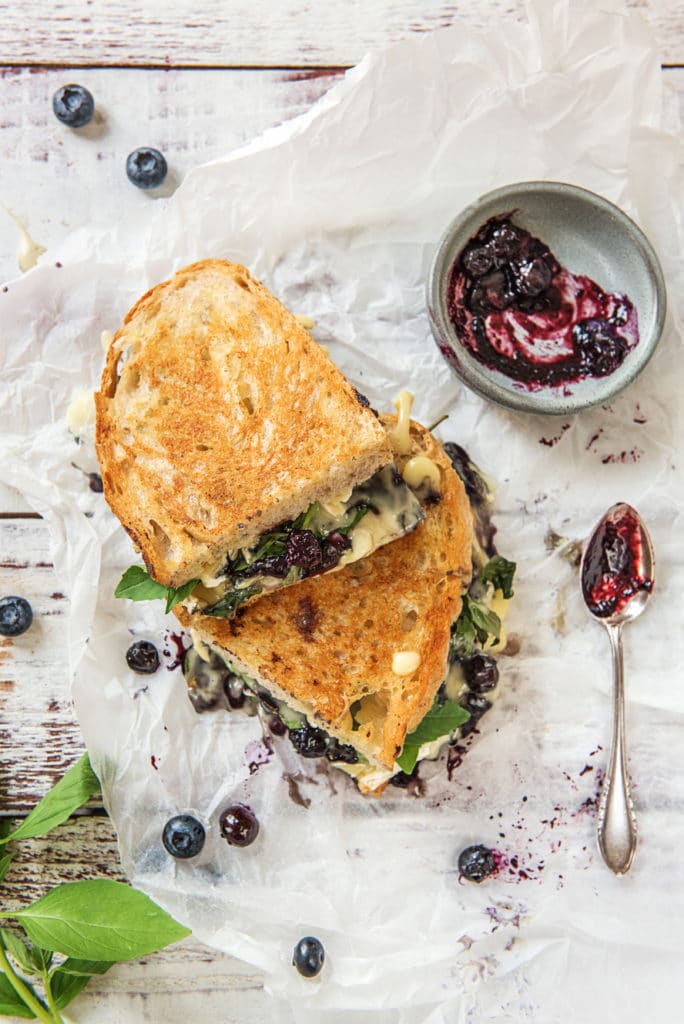 blueberry recipes-grilled cheese-HelloFresh