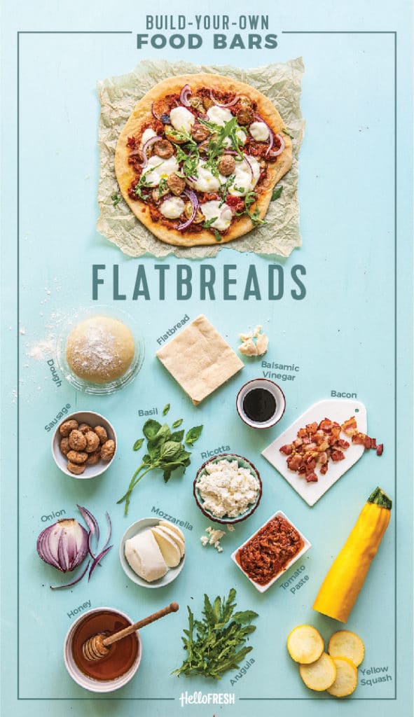 flatbread-pizza-food bar-HelloFresh-infographic