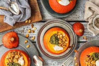 Creamy Roasted Pumpkin Soup Recipe