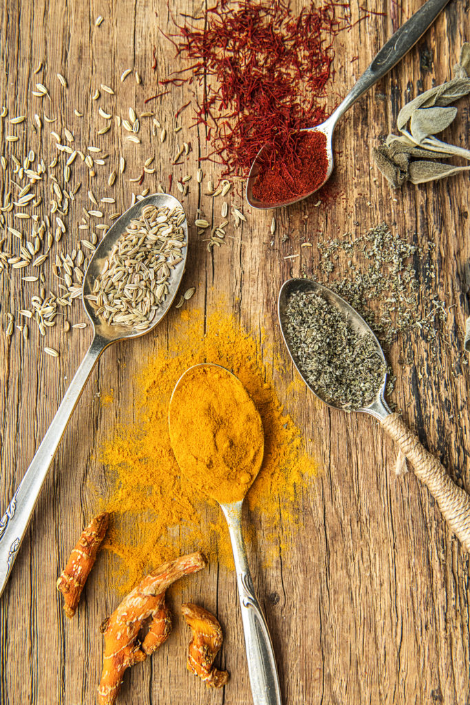Herbs and Spices-HelloFresh-Healing Spices-Turmeric-Saffron-Oregano-Fennel