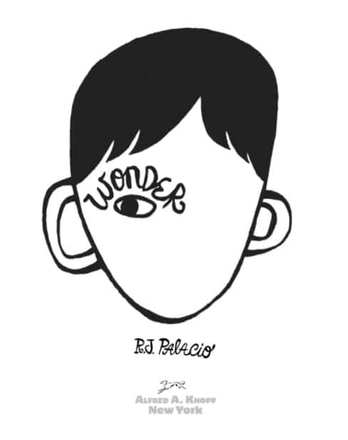 Wonder by R.J. Palacio - CLIPART  Wonder book, Wonder novel, Wonder palacio