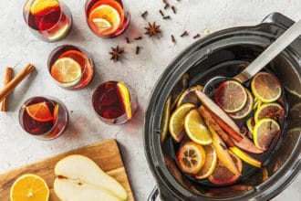 How to Make Spiced Wine in a Slow Cooker