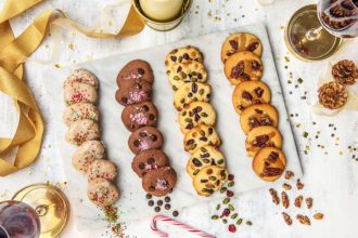 1 Batter, 4 Holiday Cookie Variations