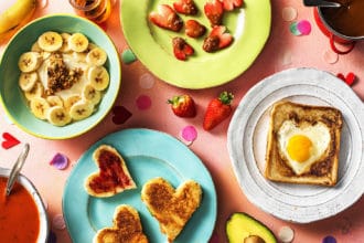 valentine's day breakfast ideas-HelloFresh-spread