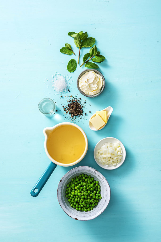spring-summer soups-recipes-HelloFresh-pea-soup-mint