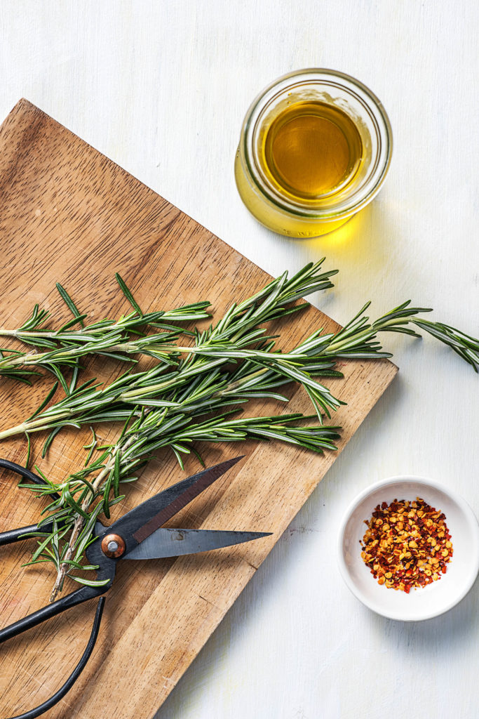 repurpose-fresh herbs-HelloFresh-infused-olive-oil