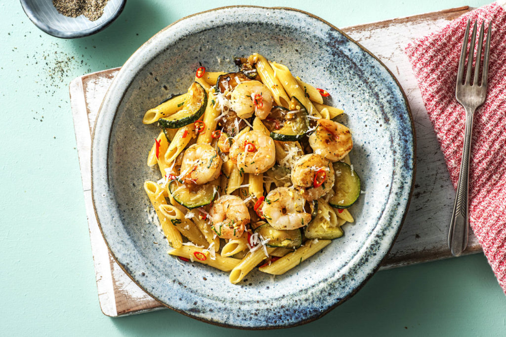 quick and easy recipes-20-minute-meals-HelloFresh-shrimp-pasta