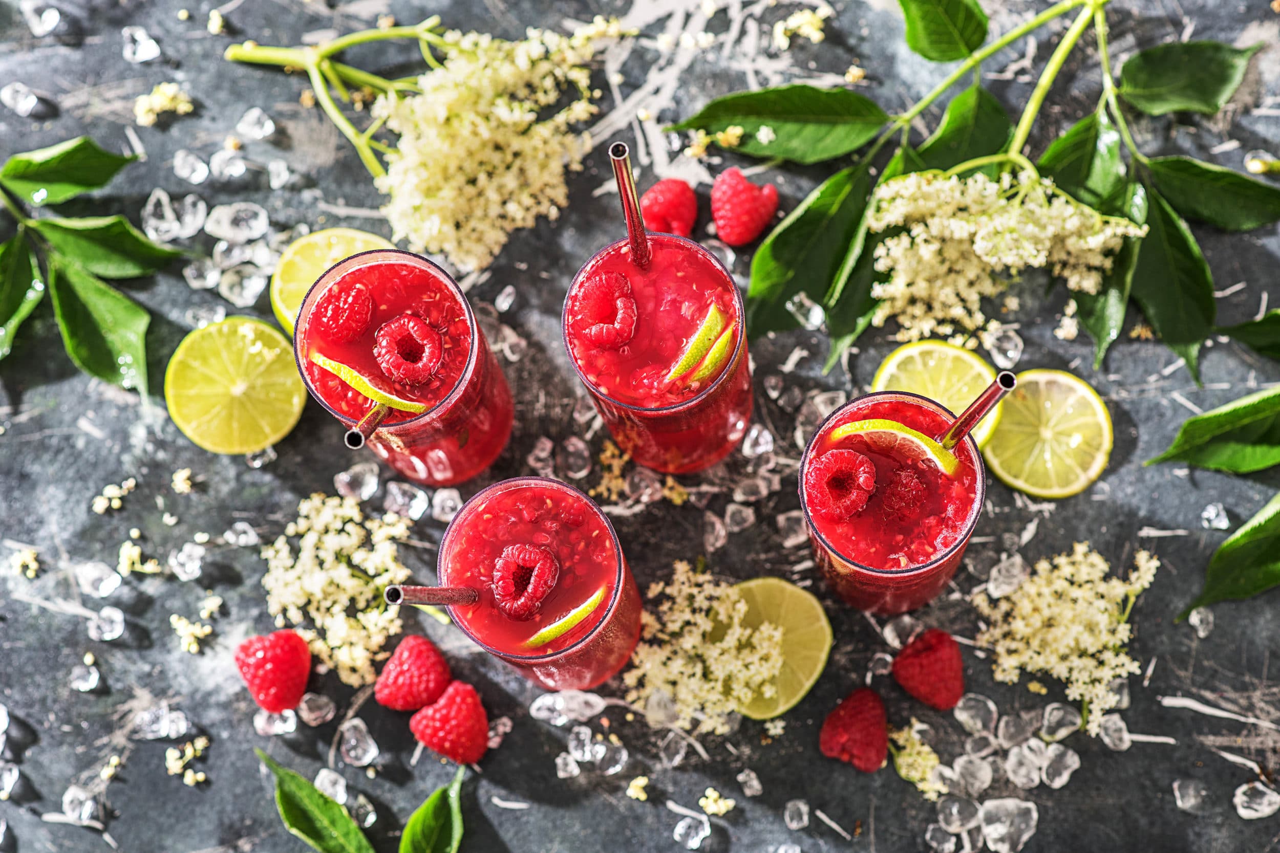 Raspberry Elderflower Mocktail Recipe The Fresh Times 7759