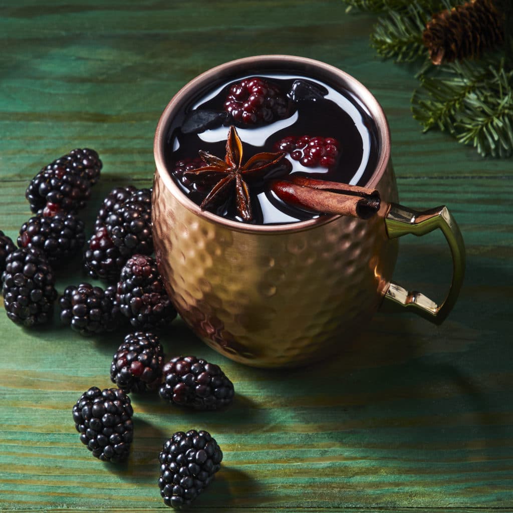 winter cocktails-warm-HelloFresh-blackberry-mulled-wine