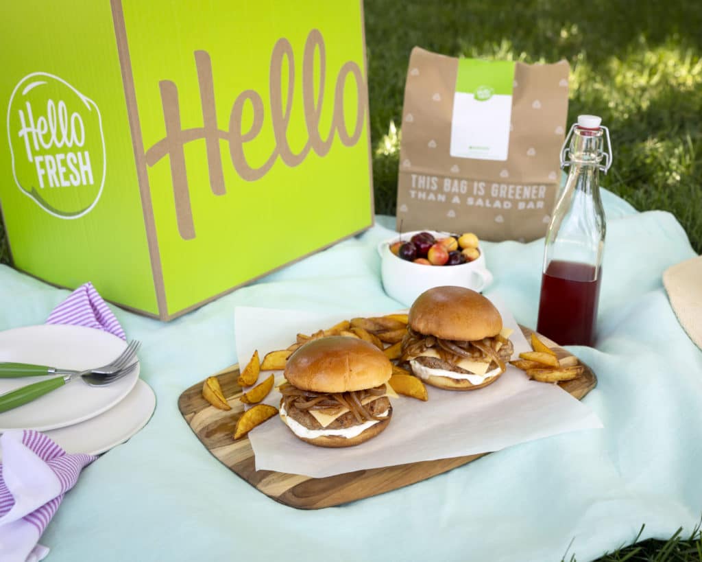 Use Hellofresh at a picnic
