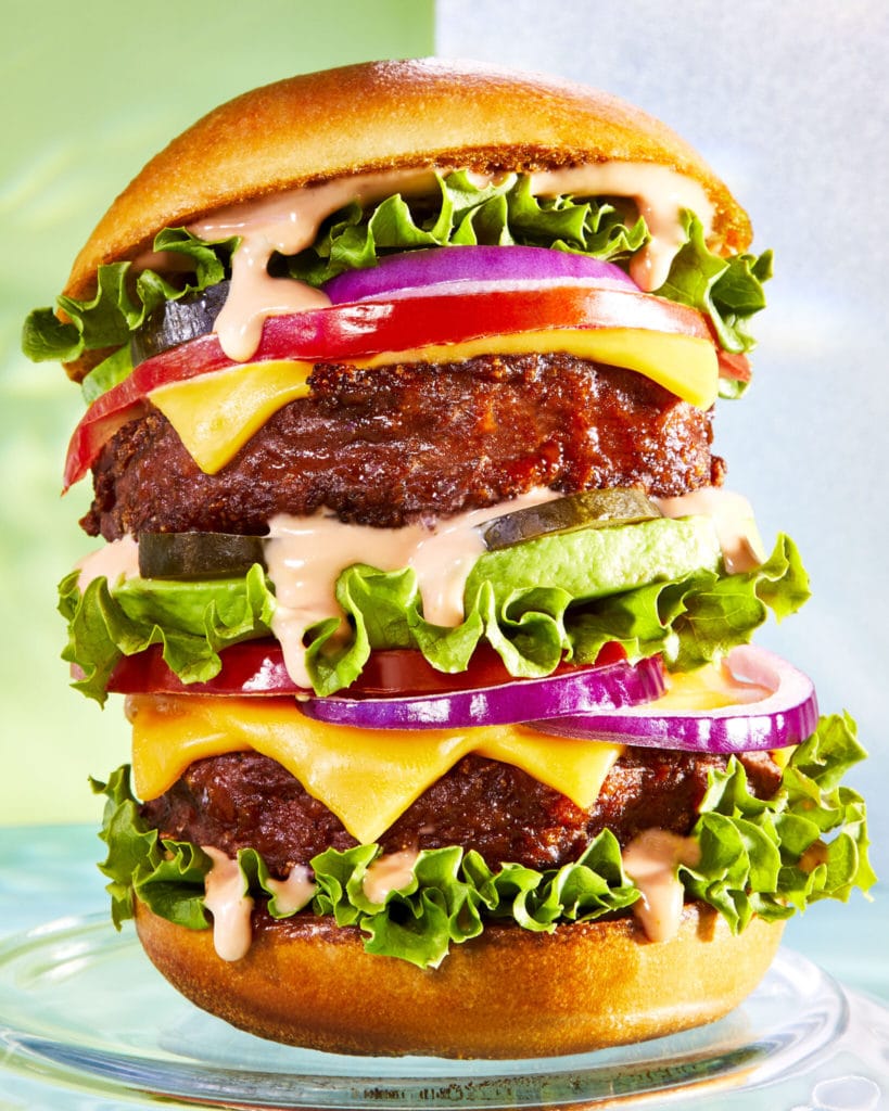plant-based burger
